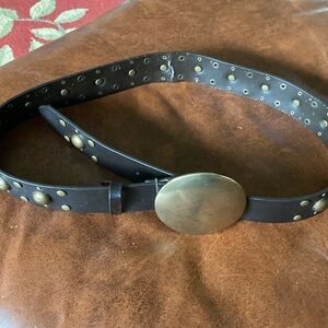 Black and Gold Women's Belt